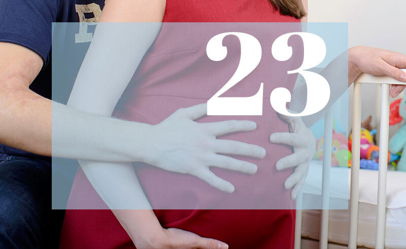 23 tydzień ciąży